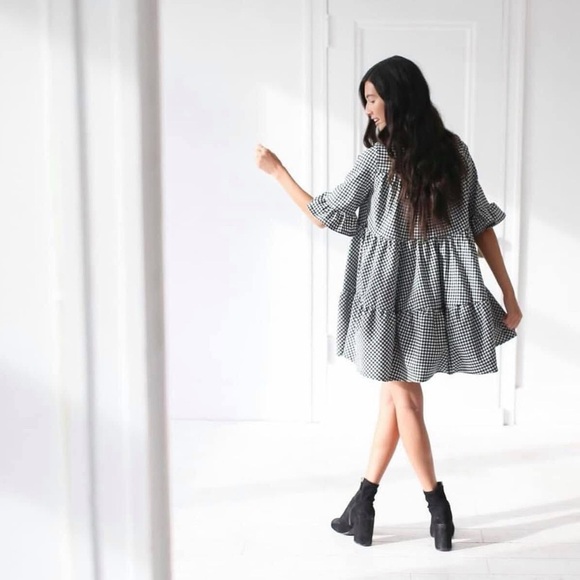EMMA KNUDSEN • Maxwell Mini Ruffle Dress - Picture 12 of 14